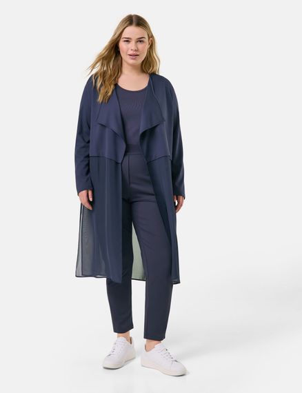 SAMOON Кардиган комбинированный