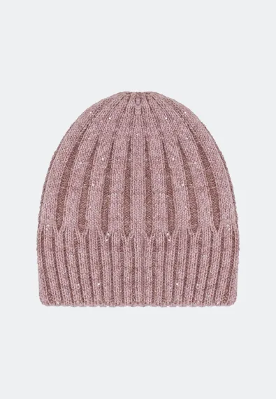 BULMER Шапка c мерцающим люрексом и ангорой