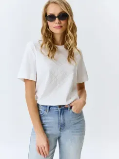 BULMER Футболка с мерцающими пайетками