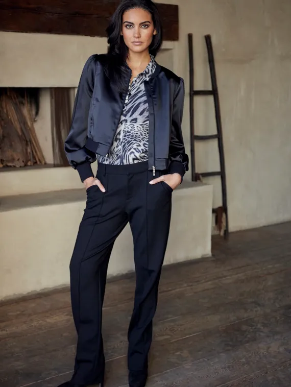 MONARI Блуза с анималистичным принтом