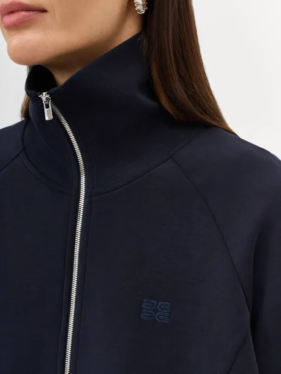 BULMER Бомбер с высоким воротником