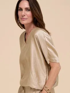 BIANCA Блуза с V-вырезом