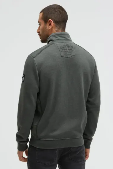 CAMP DAVID Толстовка с принтом и этикетками