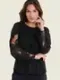 GERRY WEBER Блуза с объемной аппликацией и бахромой