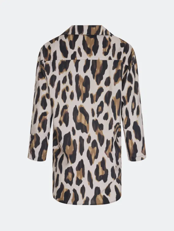 BULMER Блуза с анималистичным принтом