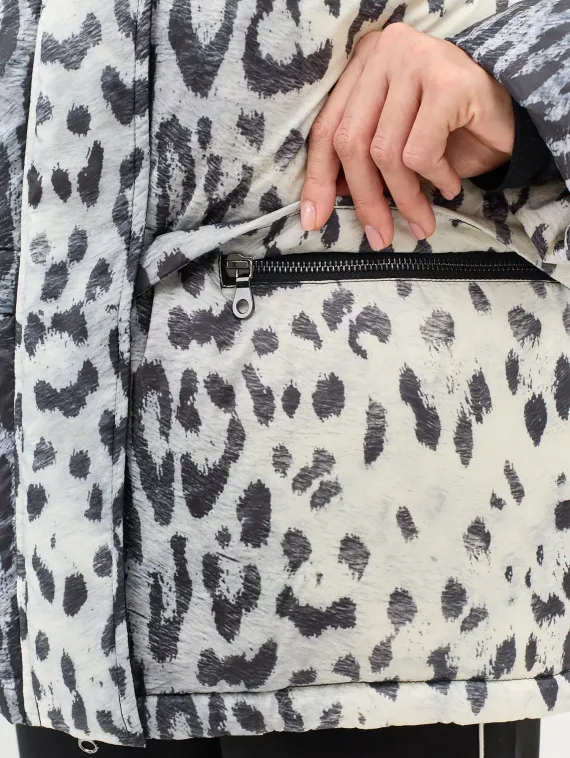 BULMER Куртка с анималистичным принтом