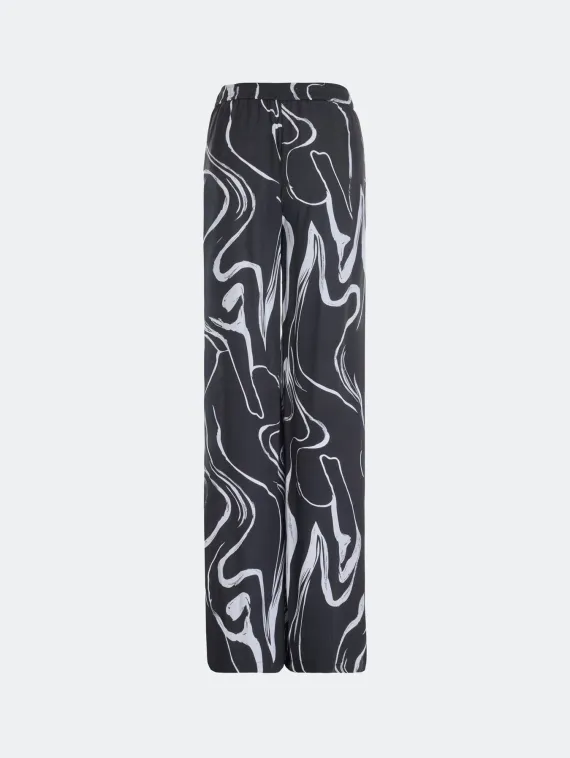 BULMER Яркие брюки с графичным принтом