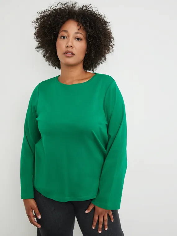 SAMOON Футболка с длинным рукавом