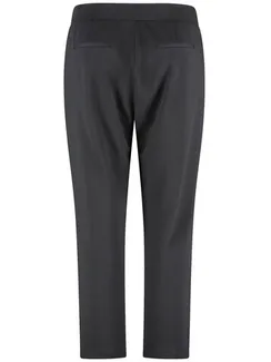 SAMOON Брюки укороченные черные