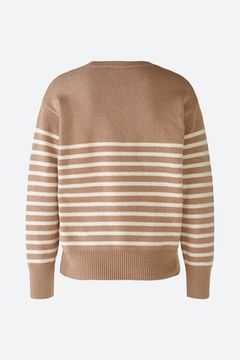 Oui Свитер из смесового хлопка