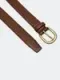 BULMER Коричневый ремень из натуральной кожи