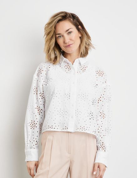 GERRY WEBER Блуза ажурная