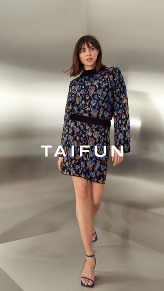 TAIFUN Юбка вязаная