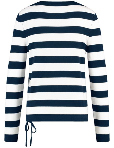 GERRY WEBER Джемпер тонкий в полоску