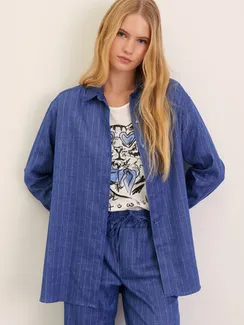 Elisa.and.me Рубашка с добавлением льна