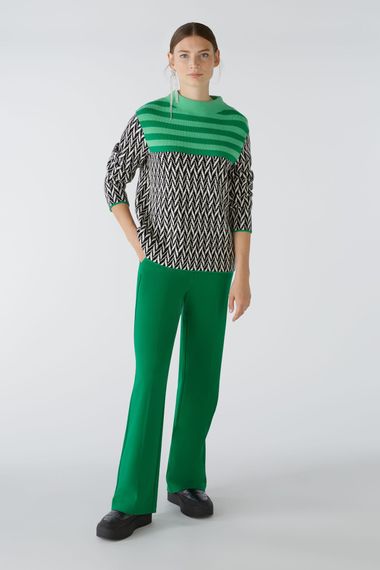 Oui Пуловер из смесовой вискозы