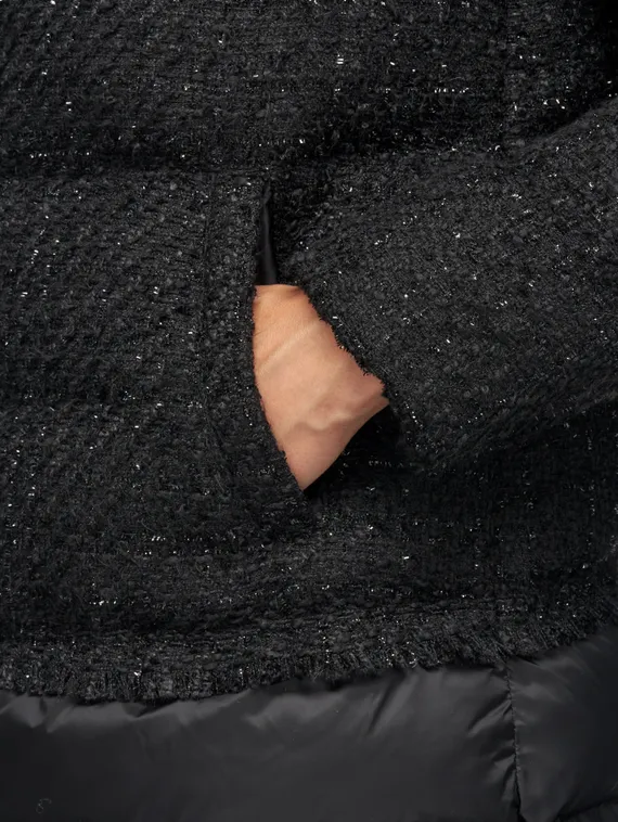 GEOX Куртка стеганая с люрексом