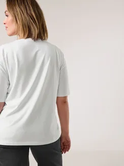 SAMOON Футболка с надписью из страз