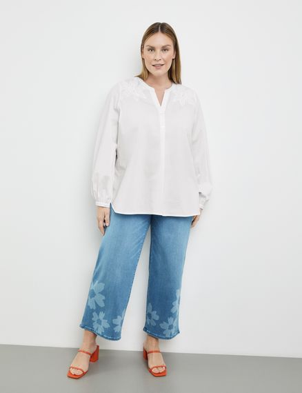 SAMOON Туника с вышивкой