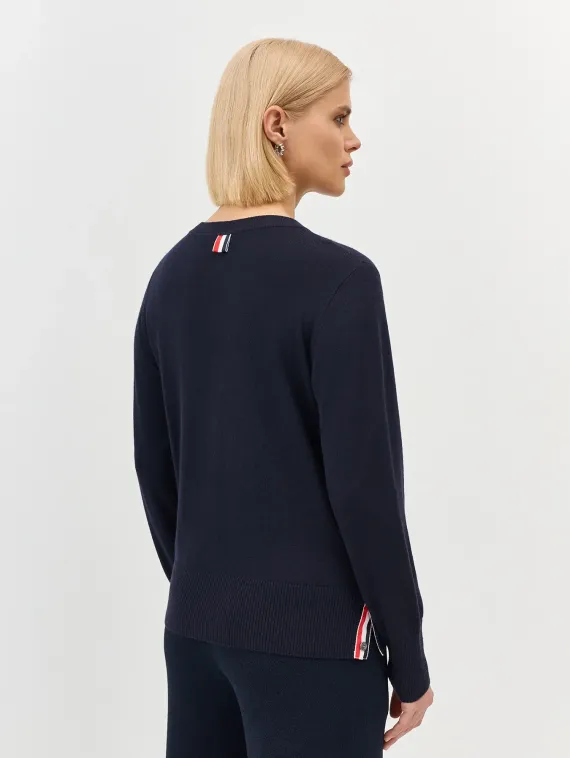 BULMER Джемпер с контрастной вышивкой