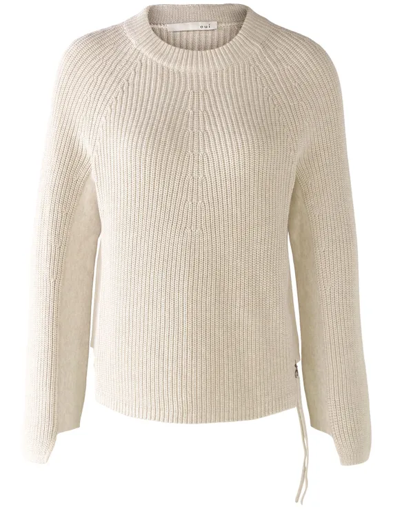 Oui Джемпер хлопковый