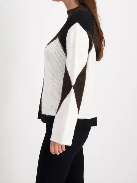 MONARI Джемпер с ромбовидным узором