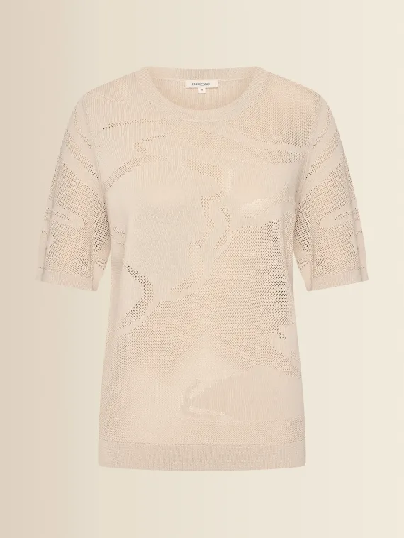 EXPRESSO Свитер с тканым узором