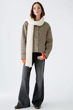 Oui Шарф из мягкого хлопка