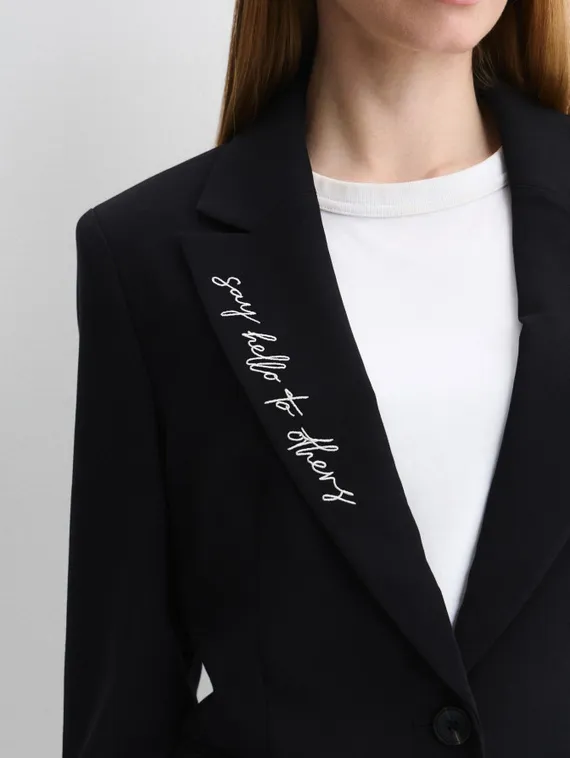 GERRY WEBER Пиджак классический с вышивкой
