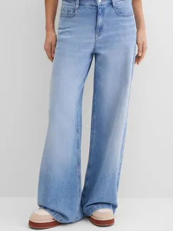 SOUL4ME Джинсы клеш широкие