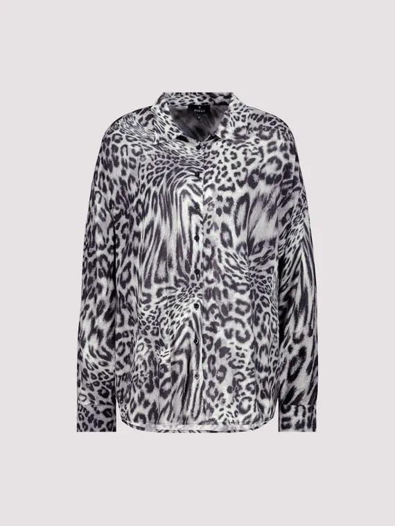 MONARI Блуза с анималистичным принтом