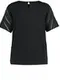 GERRY WEBER Блуза короткий рукав черная