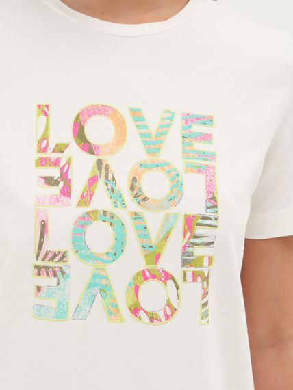 GERRY WEBER Футболка с буквенным принтом