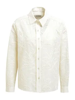 Elisa.and.me Блуза с перфорацией и вышивкой