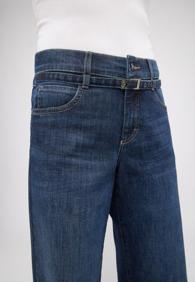 ANGELS Джинсы с ремнем синие