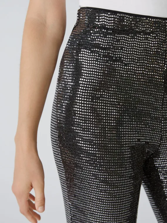 Oui Брюки с пайетками