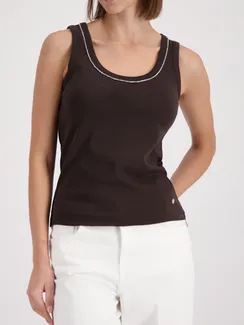 MONARI Топ с украшенным воротником