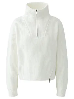 Oui Пуловер с воротником