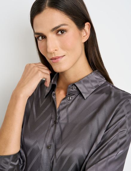 GERRY WEBER Блуза из атласной ткани