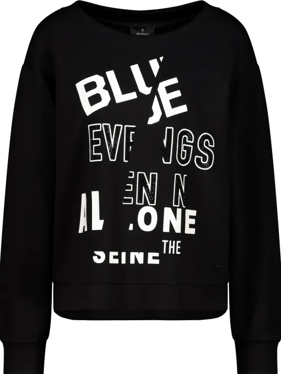 MONARI Толстовка с буквенным принтом