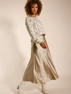 MONARI Атласная юбка