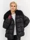 BULMER Куртка пуховая с меховым воротником