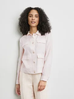 GERRY WEBER Жакет-рубашка изо льна