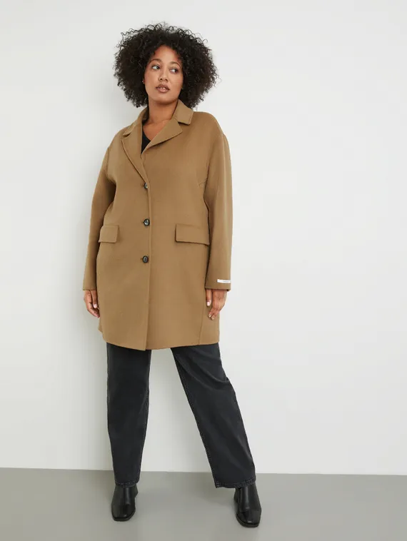 SAMOON Пальто шерстяное