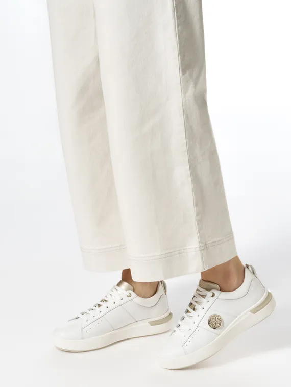 GEOX Кеды белые женские