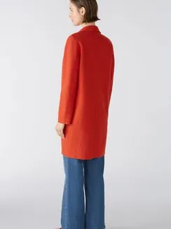 Oui Пальто из чистой шерсти