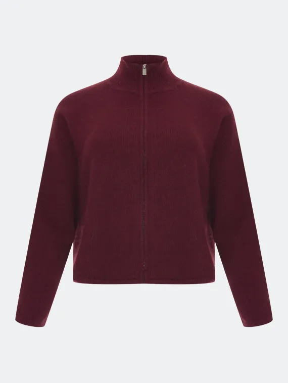 BULMER Укороченный бомбер с ангорой