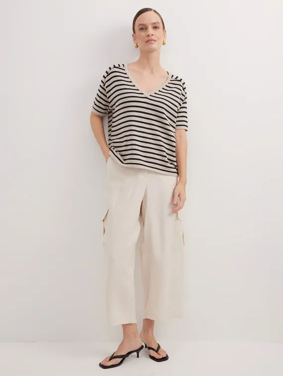 Elisa.and.me Пуловер с V-вырезом