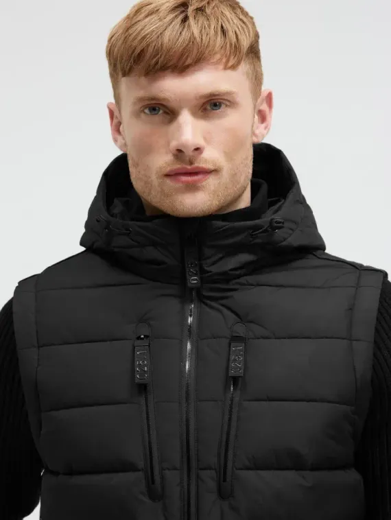 CAMP DAVID Стеганый жилет 2-в-1 со съемными трикотажными рукавами