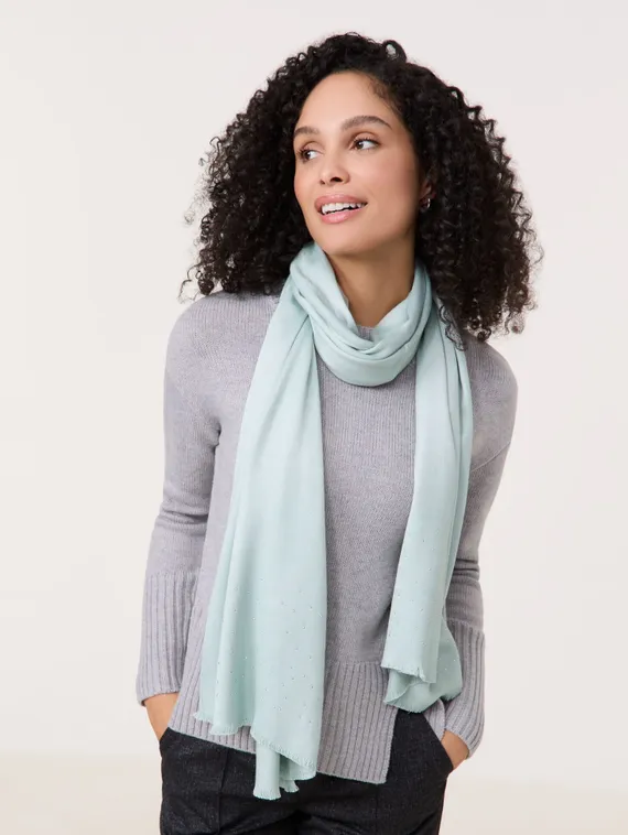 GERRY WEBER Шарф с декоративными камнями